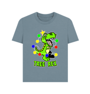 Stone Blue Tree Rex Women's T-shirt