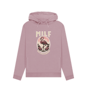 Mauve Milf Flamingo Women's Hoodie