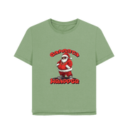 Sage Gangsta Wrapper Women's Relaxed Fit Christmas T-shirt
