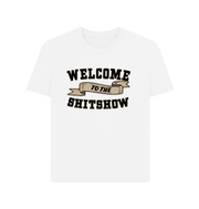 White Welcome To Women's T-shirt