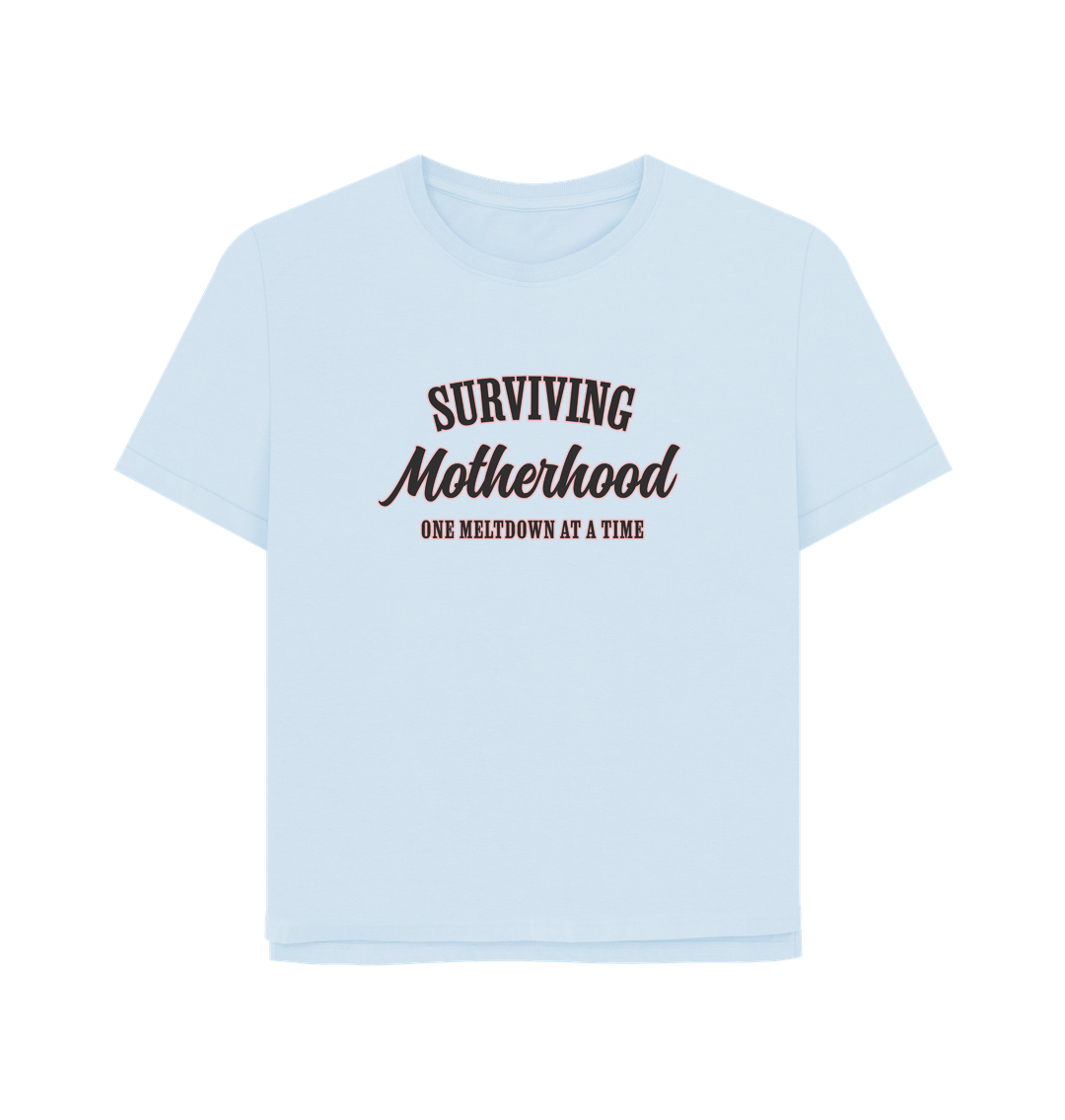 Sky Blue Motherhood Women's Relaxed Fit T-shirt