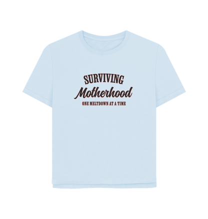 Sky Blue Motherhood Women's Relaxed Fit T-shirt