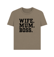 Willow Wife Mum Boss Women's T-shirt