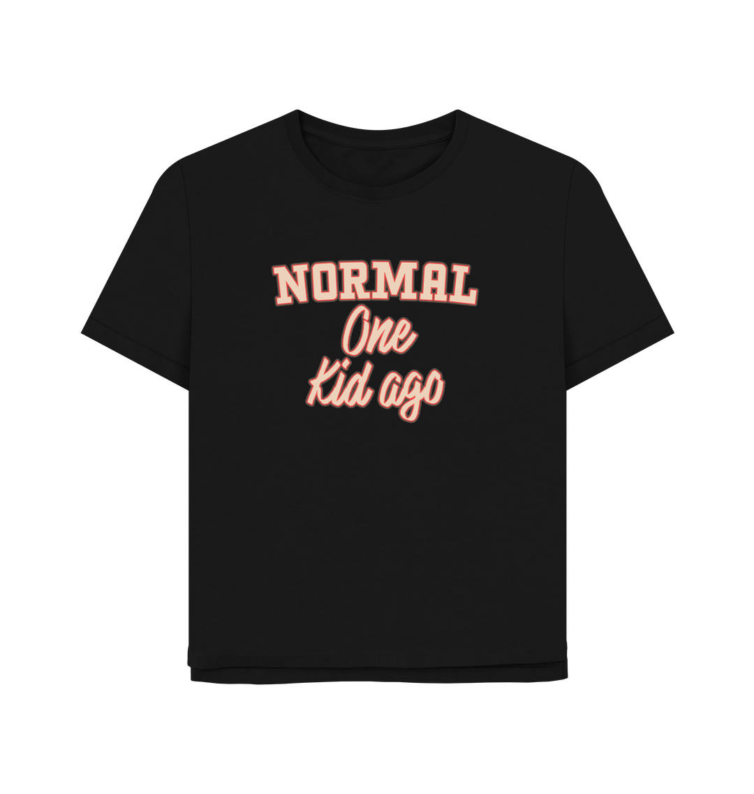 Black Normal One Women's Relaxed Fit T-shirt