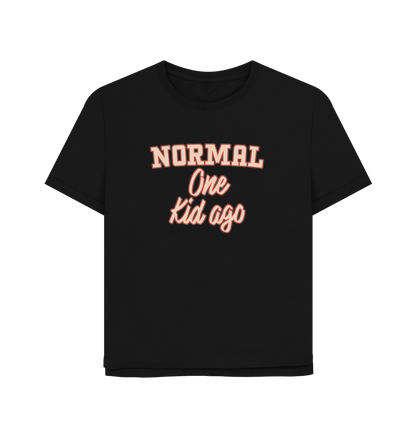 Black Normal One Women's Relaxed Fit T-shirt