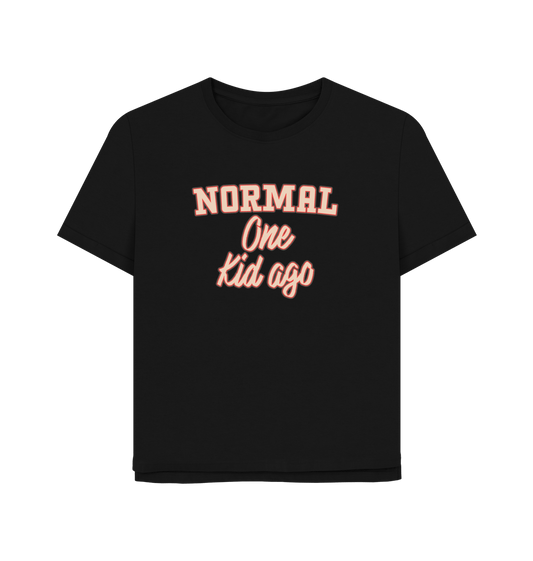 Black Normal One Women's Relaxed Fit T-shirt