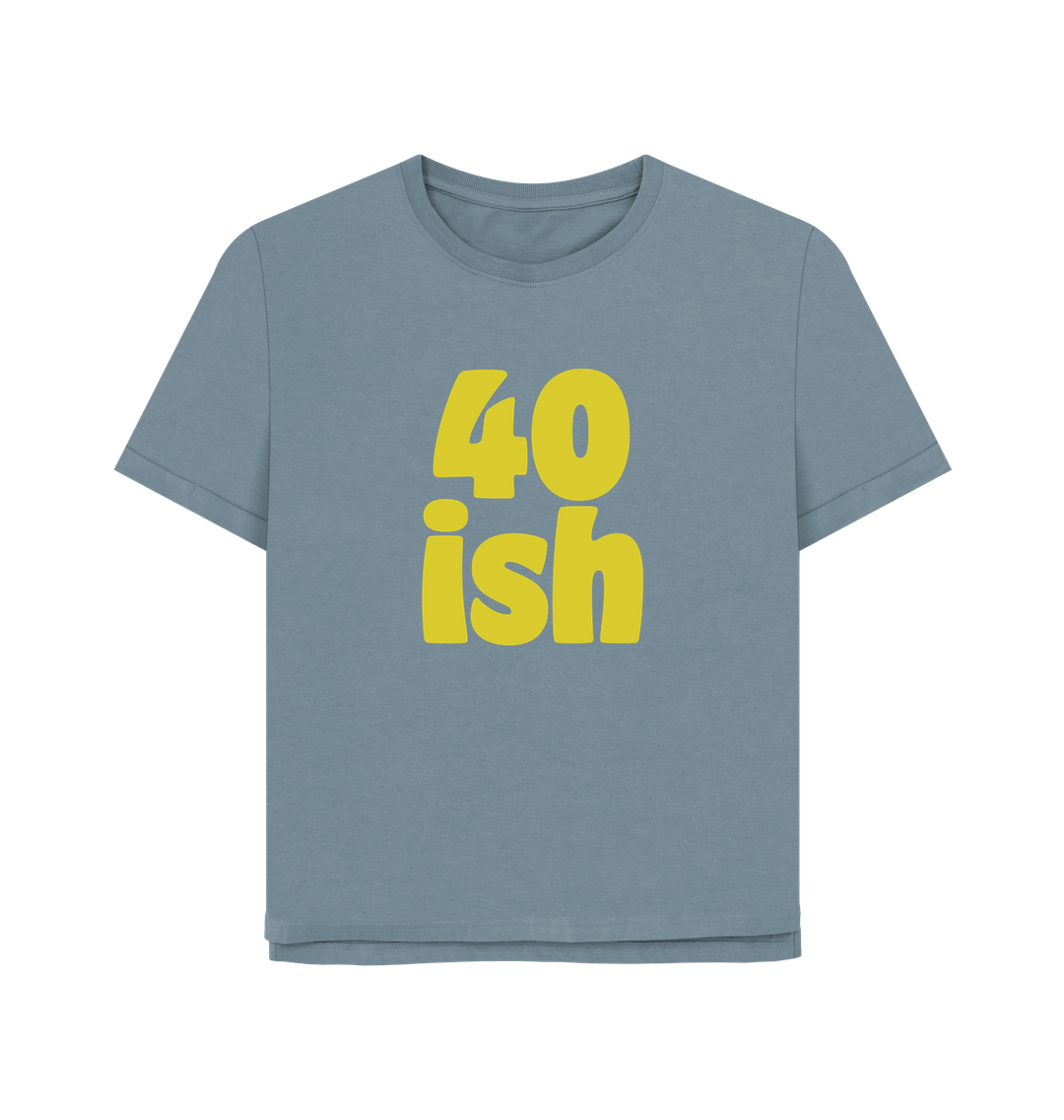 Stone Blue Forty-ish Women's Relaxed Fit T-shirt