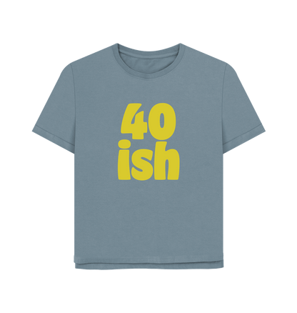 Stone Blue Forty-ish Women's Relaxed Fit T-shirt