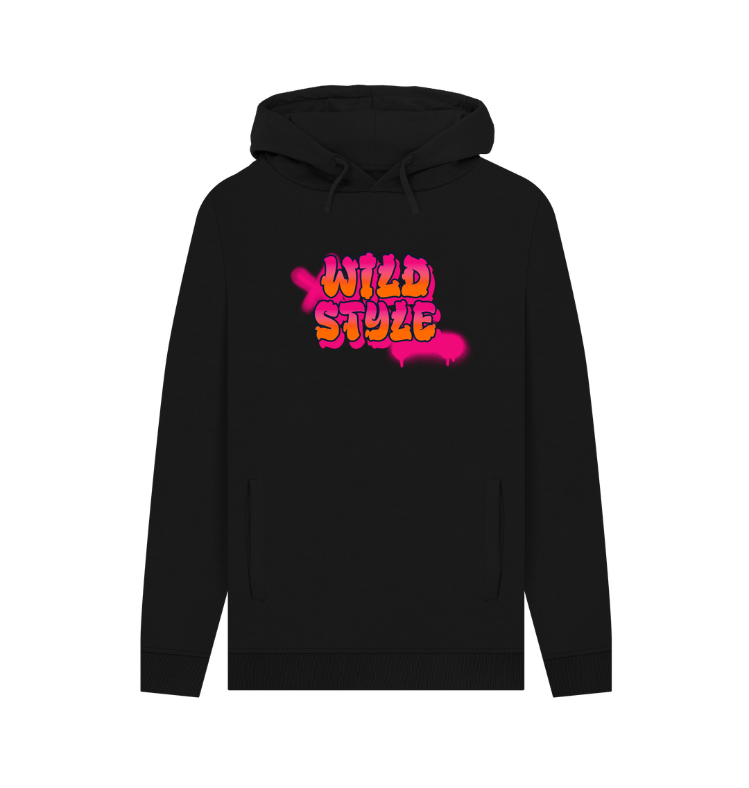 Black Wild Style Men's Hoodie