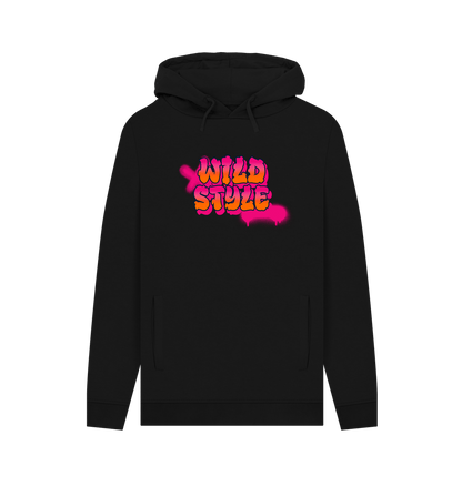 Black Wild Style Men's Hoodie