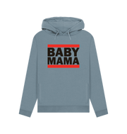 Stone Blue Baby Mama Women's Hoodie