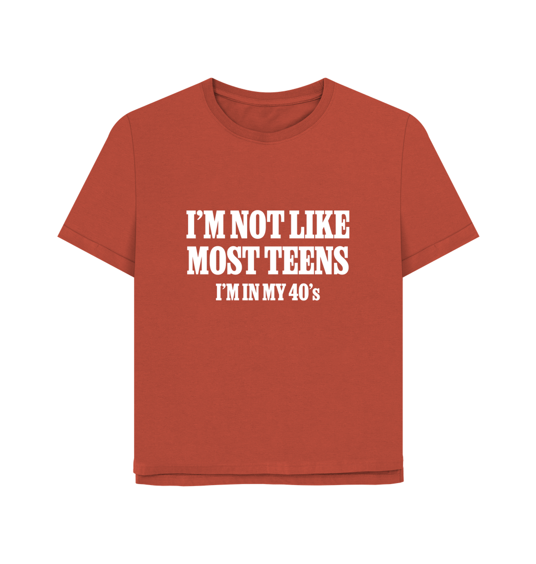 Rust Printed T-shirt