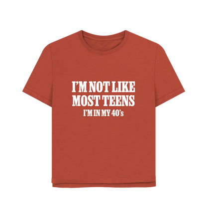 Rust Printed T-shirt