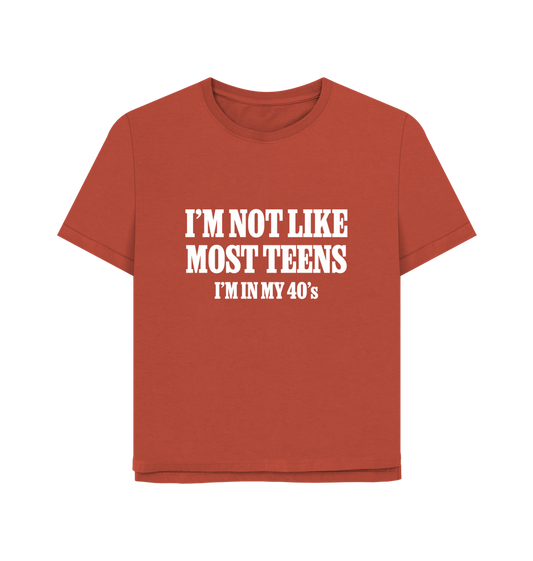 Rust Printed T-shirt