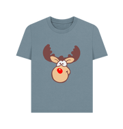 Stone Blue Rudolph Women's T-shirt