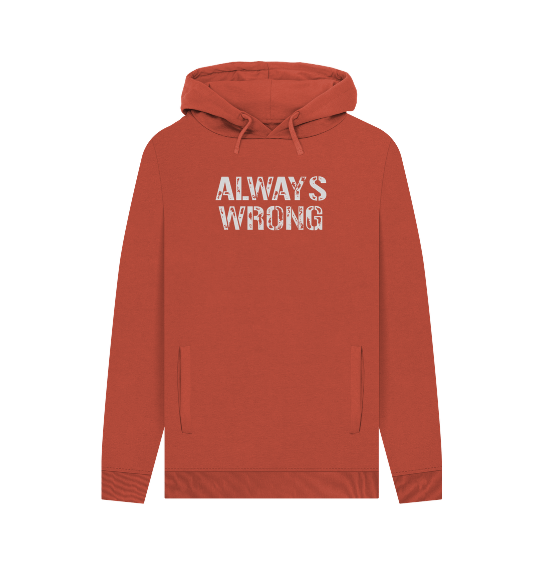 Rust Always Wrong Men's Hoodie