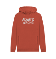 Rust Always Wrong Men's Hoodie