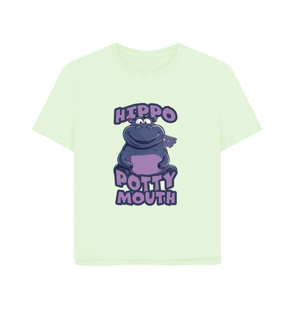 Pastel Green Printed T-shirt