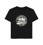 Black Be Naughty Women's Relaxed Fit T-shirt