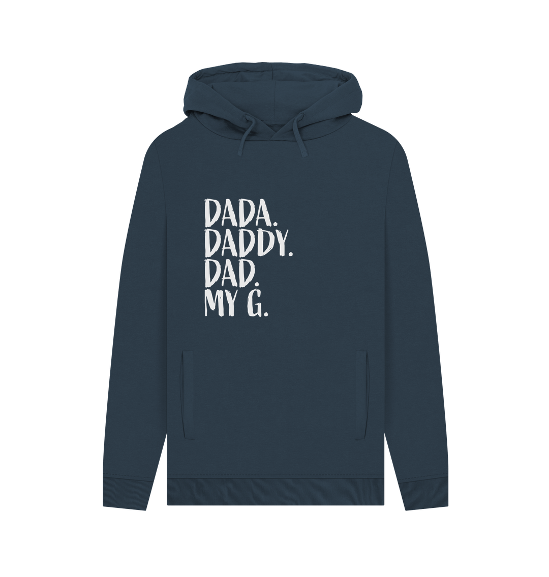 Navy Dad My G Men's Hoodie
