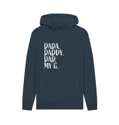 Navy Dad My G Men's Hoodie