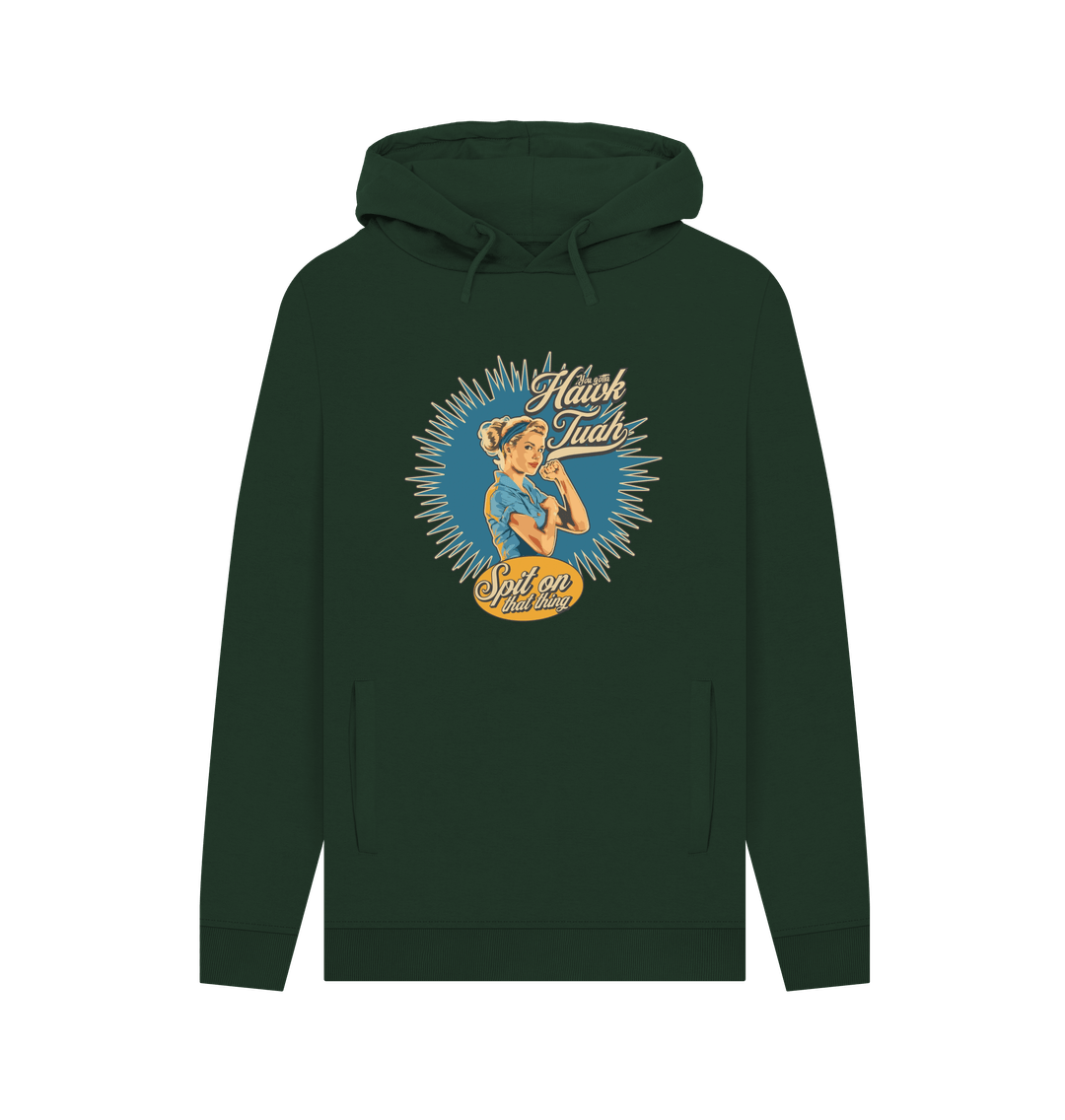 Evergreen Gotta Hawk Tuah Men's Hoodie