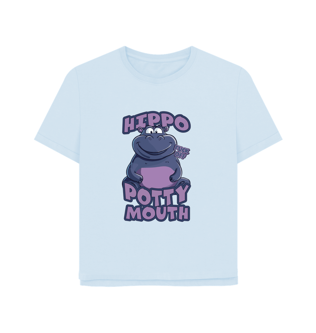 Sky Blue Printed T-shirt