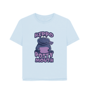 Sky Blue Printed T-shirt