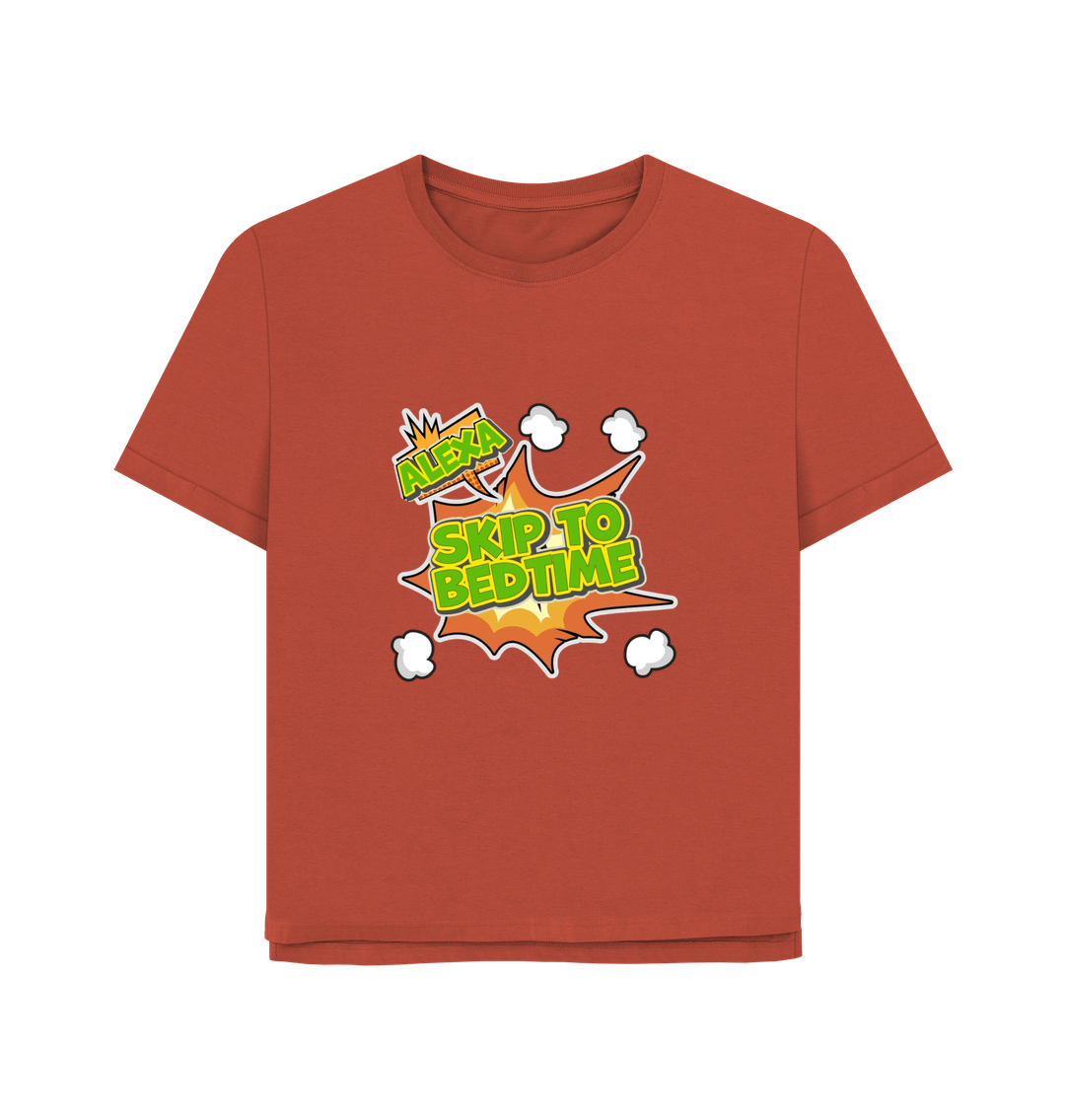 Rust Alexa Women's Relaxed Fit T-shirt