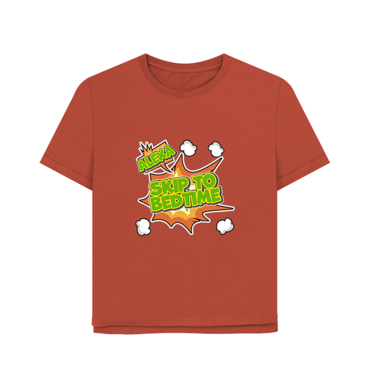 Rust Alexa Women's Relaxed Fit T-shirt