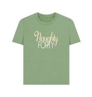 Sage Naughty Forty Women's T-Shirt