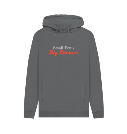 Slate Grey Big Dreams Men's Hoodie