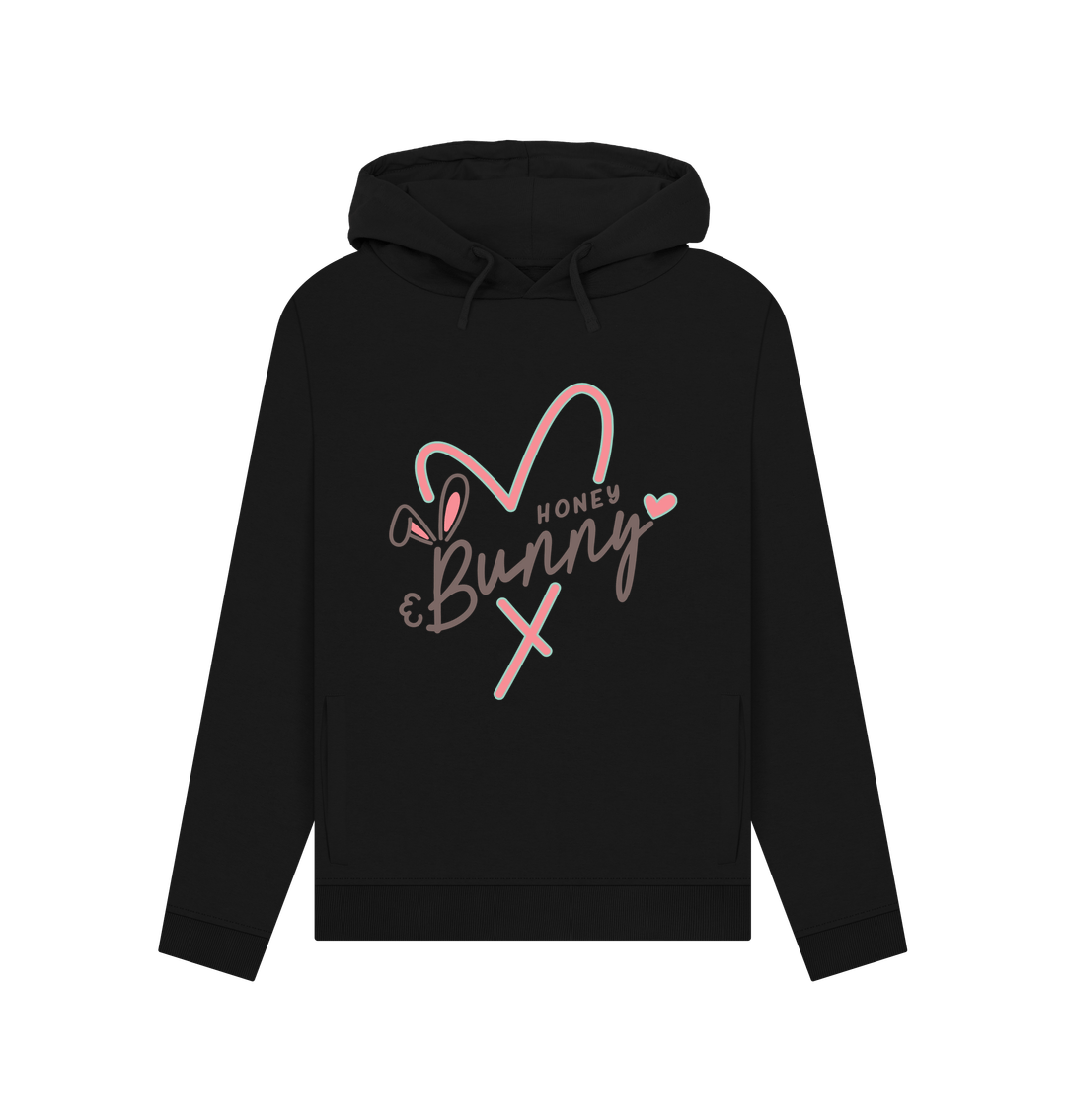 Black Honey Bunny Women's Hoodie