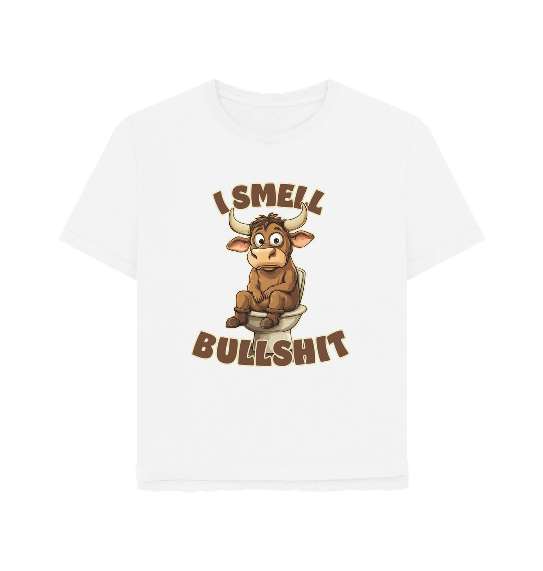White Smell Bull Women's Relaxed Fit T-shirt