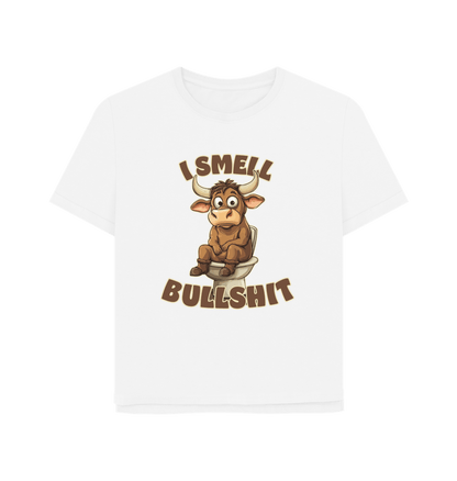 White Smell Bull Women's Relaxed Fit T-shirt