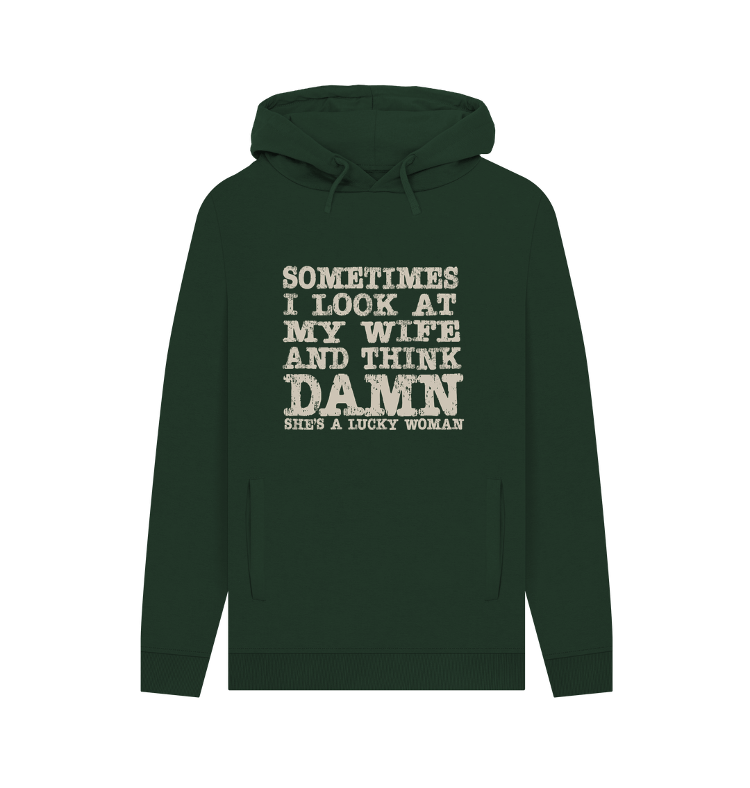 Evergreen Lucky Woman Men's Hoodie