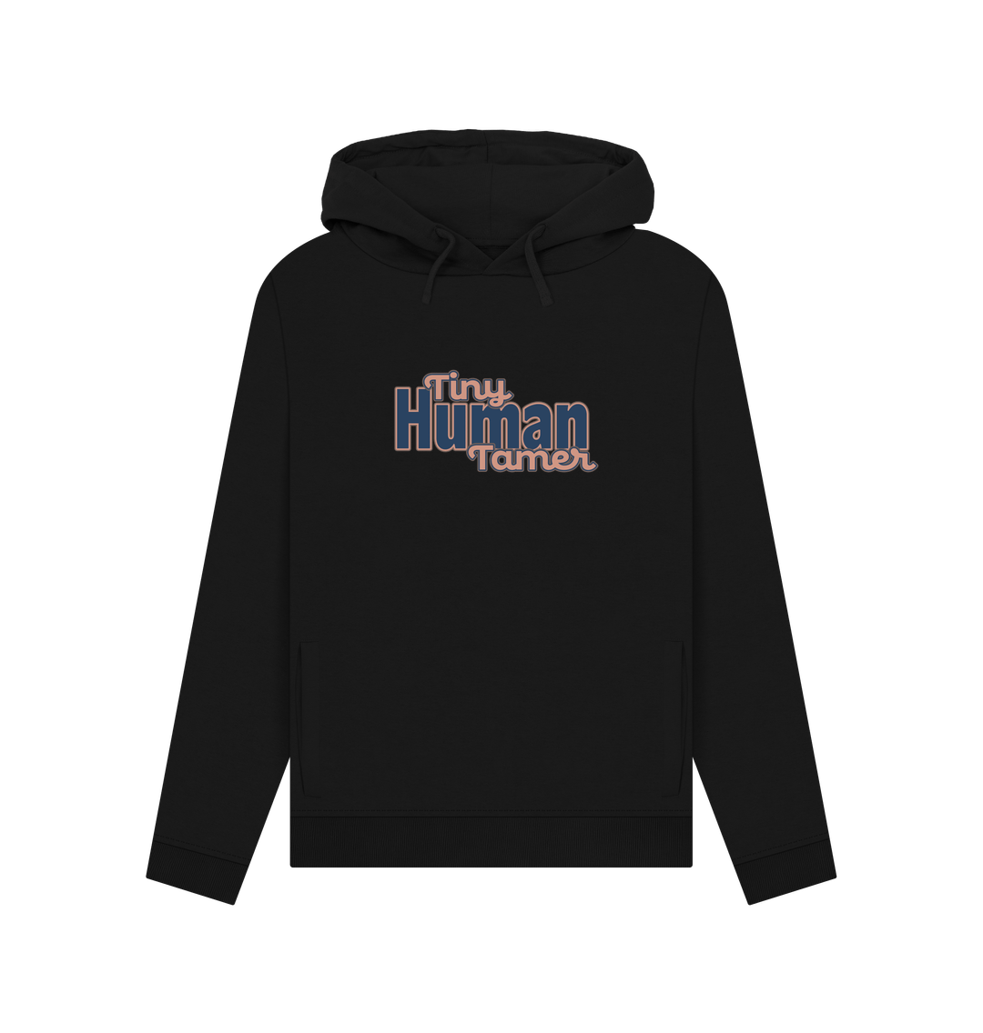 Black Tiny Human Tamer Women's Hoodie