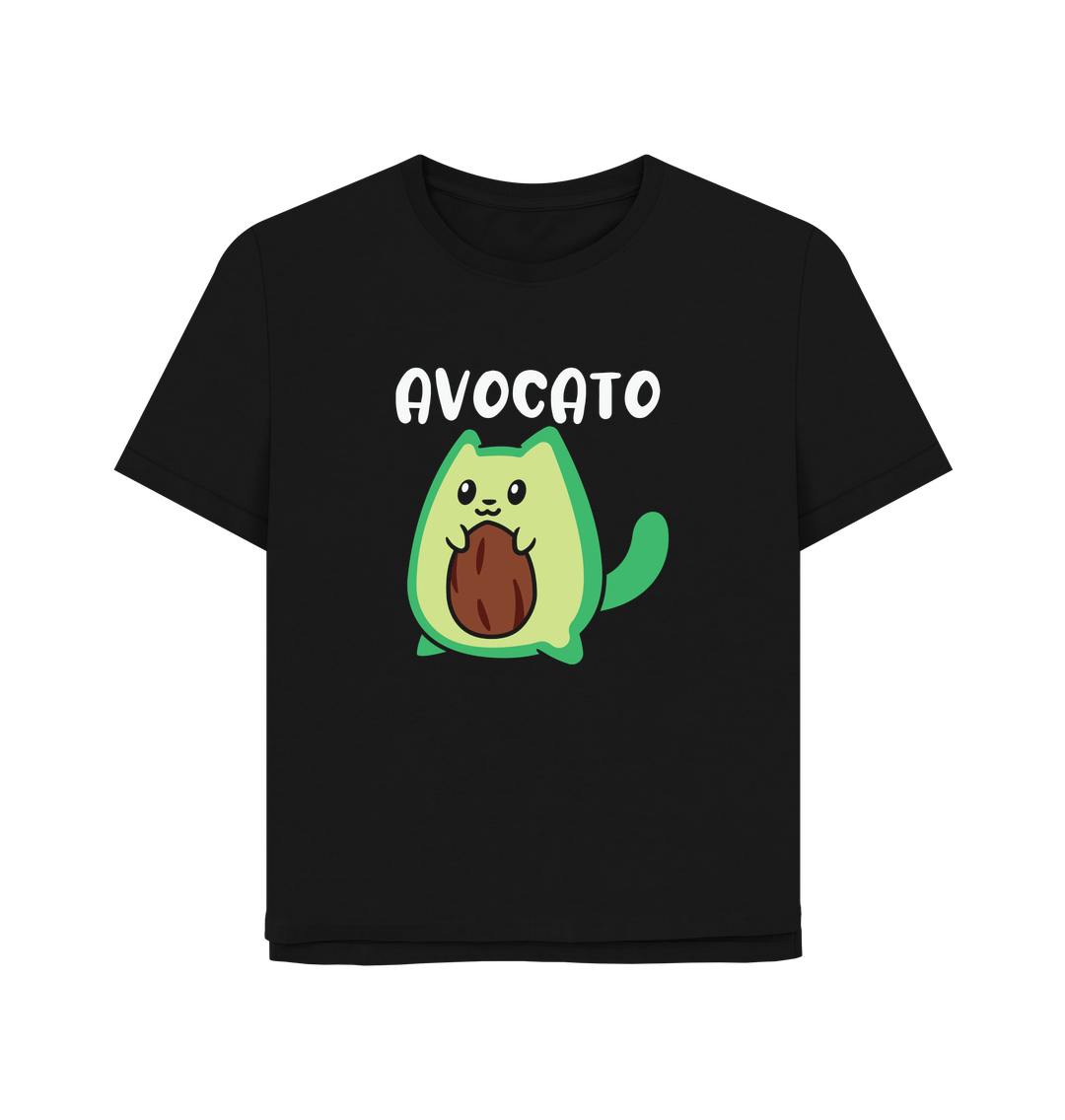 Black Avocato Women's Relaxed Fit T-shirt