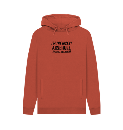 Rust The Nicest Men's Hoodie