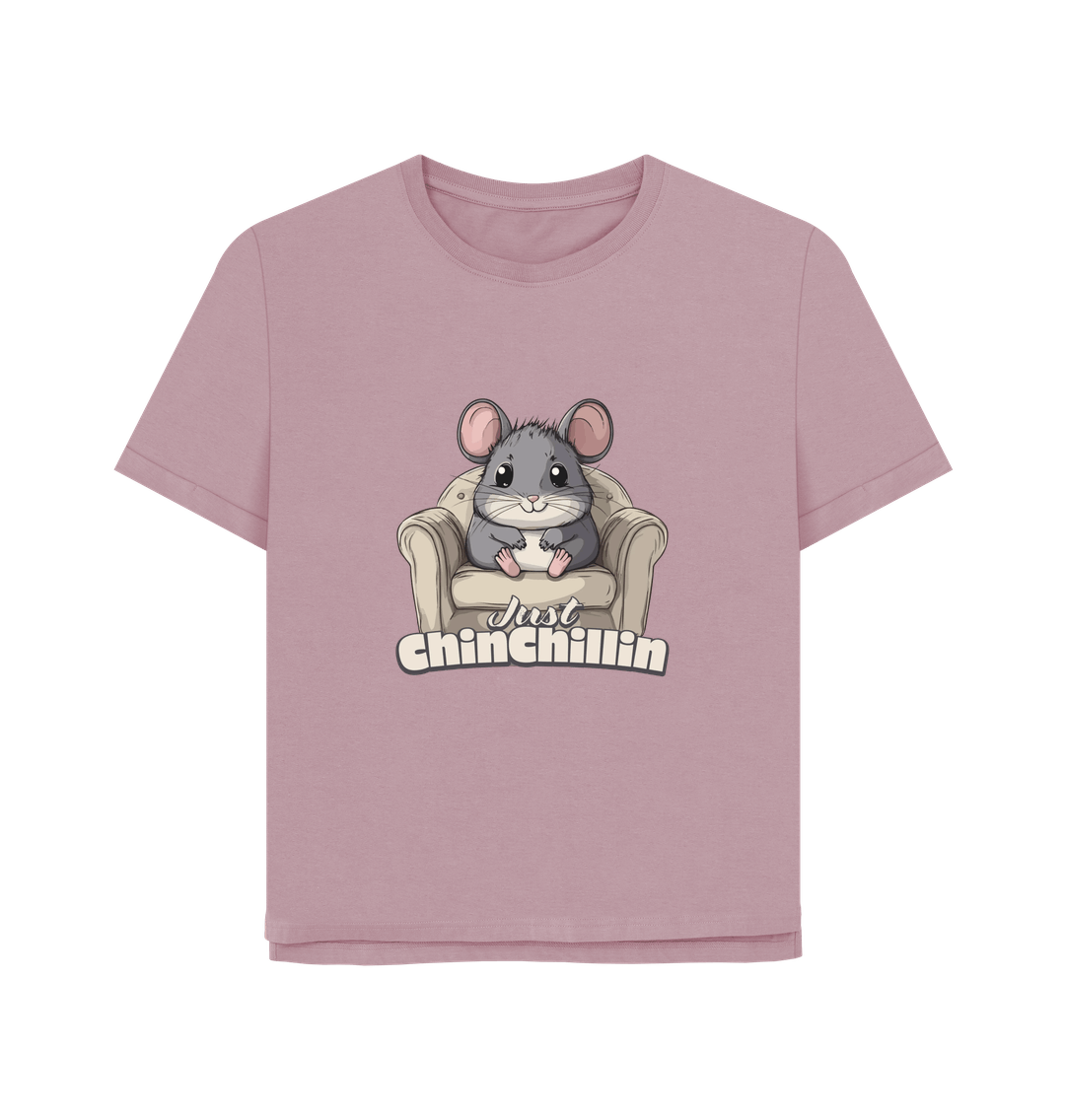 Mauve Printed T-shirt