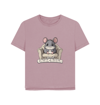 Mauve Printed T-shirt