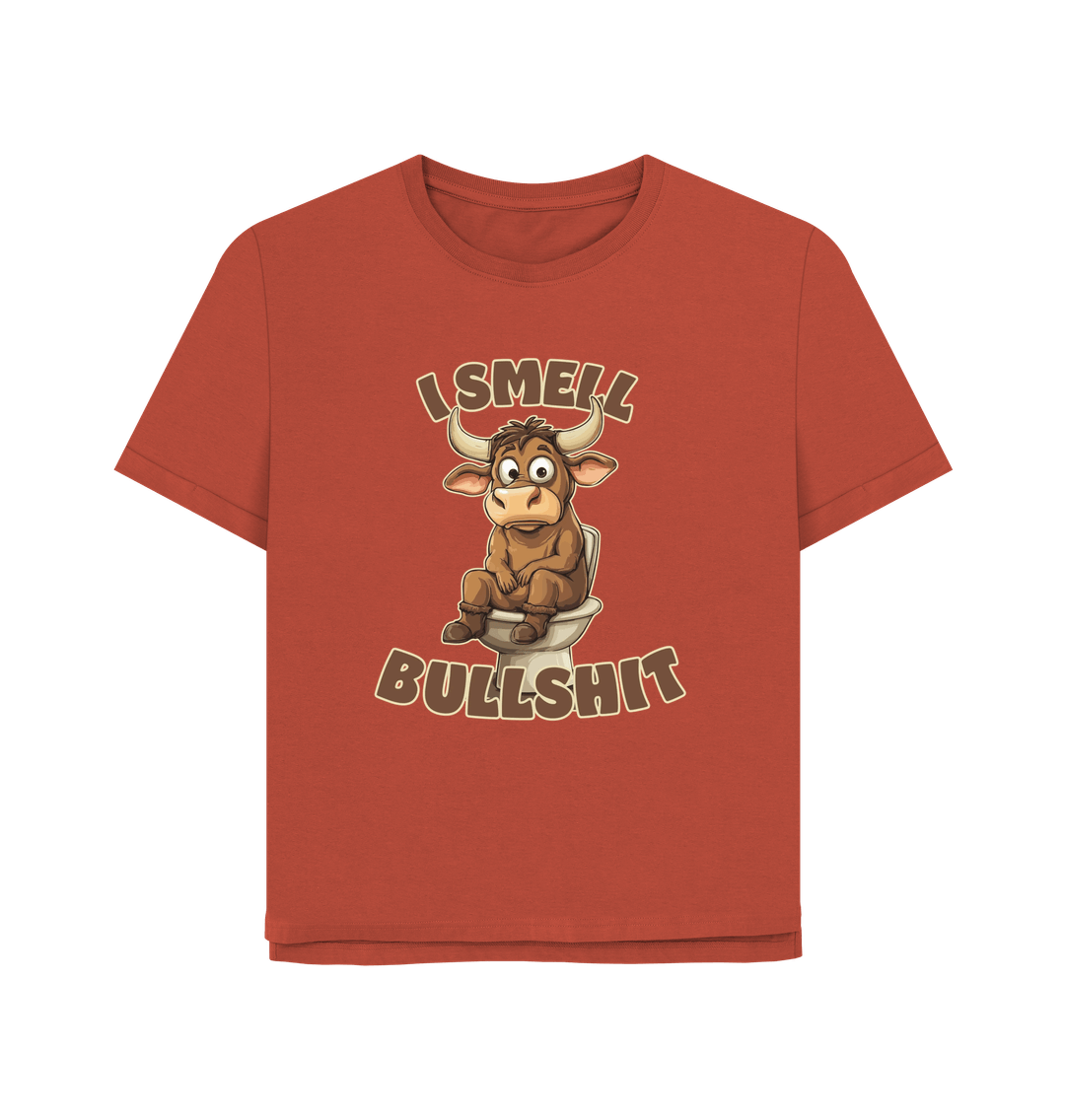 Rust Smell Bull Women's Relaxed Fit T-shirt