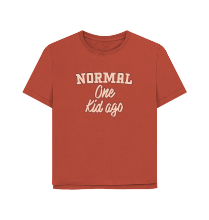 Rust Normal One Women's Relaxed Fit T-shirt