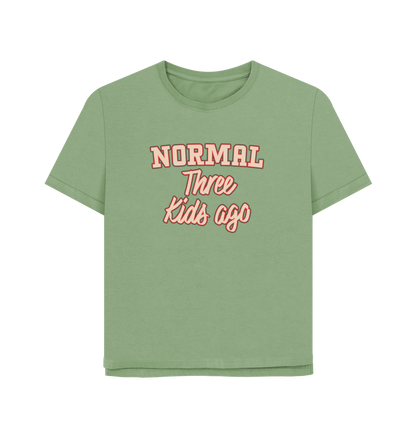 Sage Normal Three Women's Relaxed Fit T-shirt