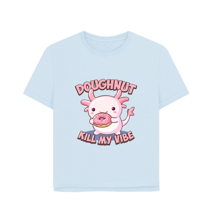 Sky Blue Printed T-shirt