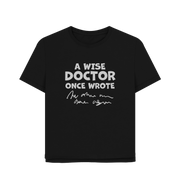 Black Wise Doctor Women's Relaxed Fit T-shirt