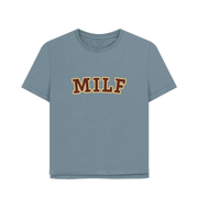 Stone Blue Milf Women's Relaxed Fit T-shirt