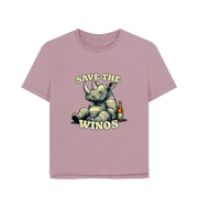 Mauve Printed T-shirt