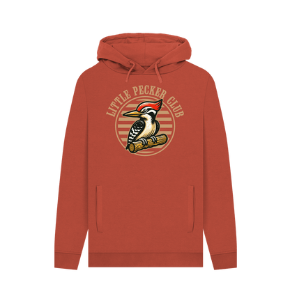 Rust Little Pecker Club Men's Hoodie