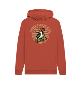 Rust Little Pecker Club Men's Hoodie